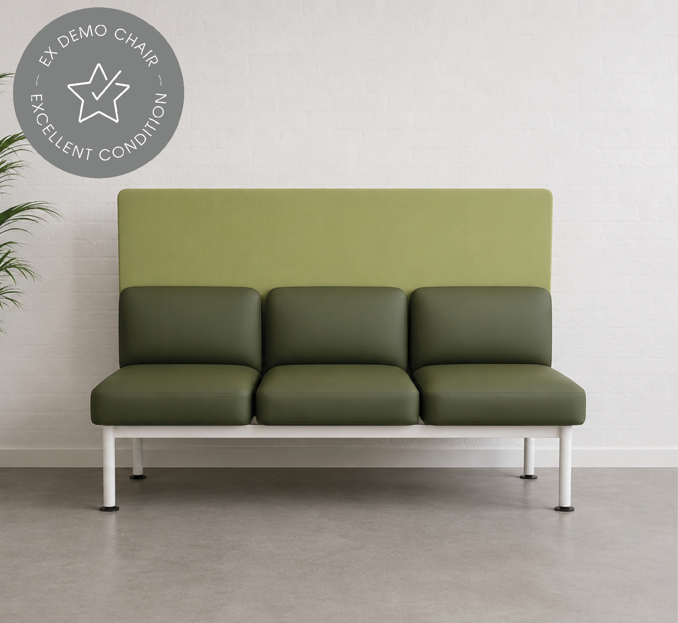 Picture of CoLab 3 Seater with Shelf