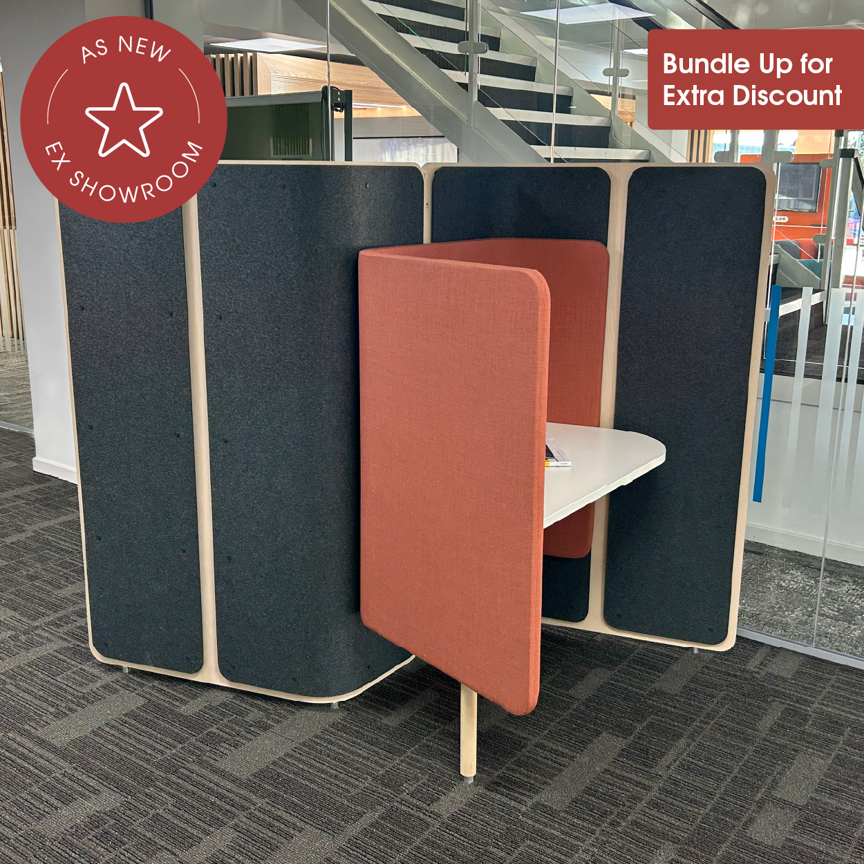 Picture of Coppice Two Person Workbooth