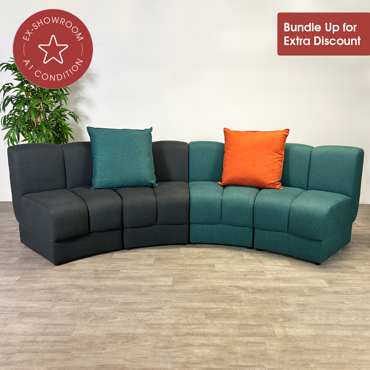 Picture of Bubba Curve, Modular Soft Seating