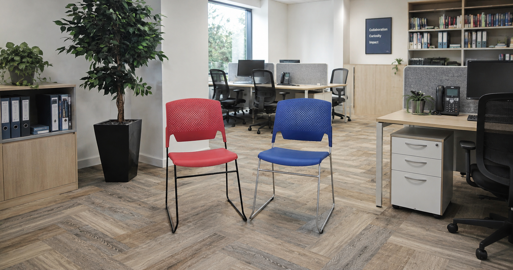 Sled Base Chair