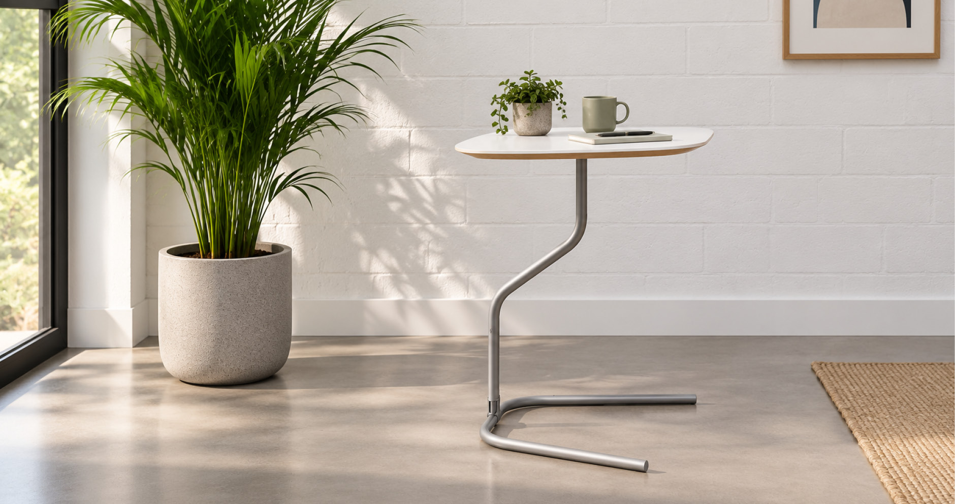 Trapezoidal Table